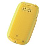 エレコム docomo キッズケータイ HW-01D用 ソフトケース/イエロー PD-HW01UCYL