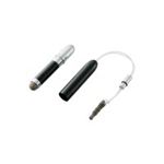 エレコム スマートフォン・タブレット用 キャップ付きタッチペン/ブラック P-TPSSBK