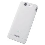 エレコム docomo Xperia SX(SO-05D)用 シリコンケース/液晶保護フィルム付き/クリア PD-SOX9SCCR