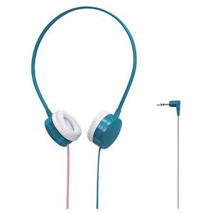 エレコム コンパクトオーバーヘッドホン/オープンエアー型/ブルー EHP-OH200BU