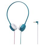 エレコム コンパクトオーバーヘッドホン/オープンエアー型/ブルー EHP-OH200BU