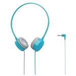 エレコム コンパクトオーバーヘッドホン/オープンエアー型/ライトブルー EHP-OH200BUL