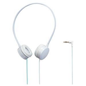 エレコム コンパクトオーバーヘッドホン/オープンエアー型/ホワイト EHP-OH200WH