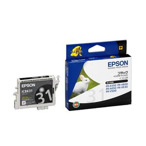 エプソン インクカートリッジ ICBK31(PX-V630用/ブラック) ICBK31