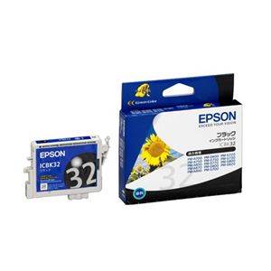 エプソン インクカートリッジ ICBK32(PM-A870/ブラック) ICBK32
