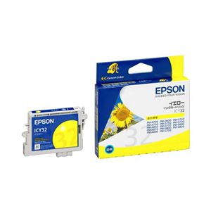エプソン インクカートリッジ ICY32(PM-A700用/イエロー) ICY32
