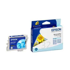 エプソン インクカートリッジ ICLC32(PM-A700用/ライトシアン) ICLC32