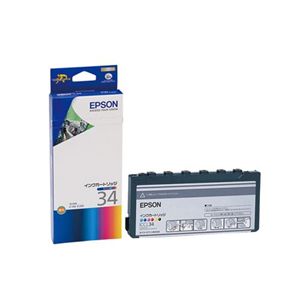 エプソン インクカートリッジ ICCL34(E-100用/6色一体) ICCL34