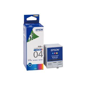 エプソン インクカートリッジ IC3CL04(EM-900C用/カラー) IC3CL04
