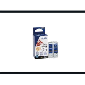 エプソン インクカートリッジ IC1BK05W(PM-3300C等用/ブラックx2) IC1BK05W