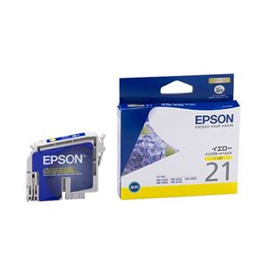 エプソン インクカートリッジ ICY21(PM-930C等用/イエロー) ICY21