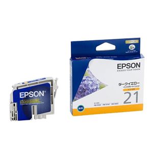 エプソン インクカートリッジ ICDY21(PM-950C等用/ダークイエロー) ICDY21