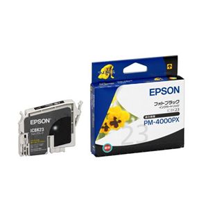 エプソン インクカートリッジ ICBK23(PM-4000PX用/フォトブラック) ICBK23