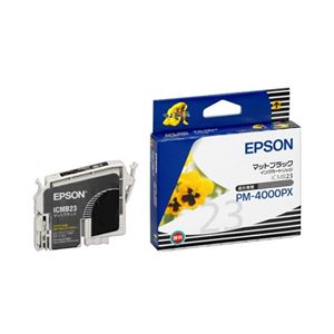エプソン インクカートリッジ ICMB23(PM-4000PX用/マットブラック) ICMB23