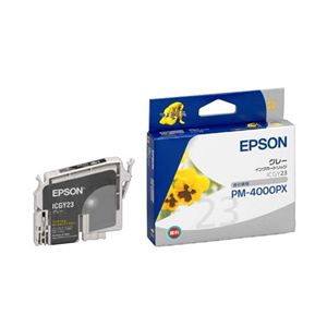 エプソン インクカートリッジ ICGY23(PM-4000PX用/グレー) ICGY23