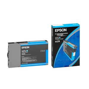 エプソン インクカートリッジ ICC24(PX-6000等用/シアン) ICC24