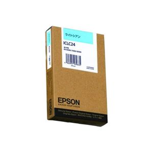 エプソン インクカートリッジ ICLC24(PX-6000等用/ライトシアン) ICLC24