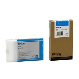 エプソン インクカートリッジ(シアン) ICC41A