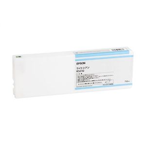 エプソン インクカートリッジ(ライトシアン) ICLC52