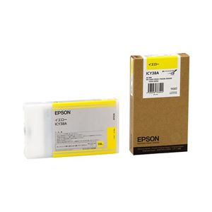 エプソン インクカートリッジ(イエロー) ICY38A