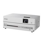 エプソン dreamio DVD・スピーカー一体型ホームプロジェクター/2500lm/4.3kg/WXGA/ハイビジョン EH-DM30