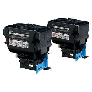 エプソン LP-M720F/LP-S820用 環境推進トナー ブラック2本パック(6、300ページ×2本) LPC4T9KPV