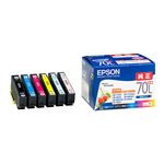 エプソン インクカートリッジ IC6CL70L (6色パック増量) IC6CL70L
