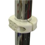 日本フォームサービス モービルワークスタンド2用 ポールクランプ MWS2-PC