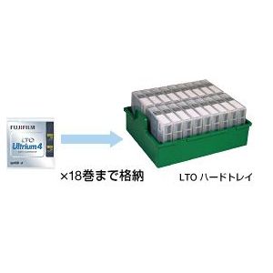 富士フイルム <LTOテープ搬送用トランク>富士フイルム LTOテーププロテクトケース ハードトレイ 18巻用 FB PROCASE WITH LTO TRAY