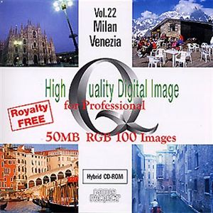 イメージギャップ High Quality Digital Image for Professional Vol.22 Milan Venezia MUUS022