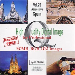 イメージギャップ High Quality Digital Image for Professional Vol.25 Aggressive Spain MUUS025
