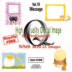 イメージギャップ High Quality Digital Image for Professional Vol.70 Message MUUS070