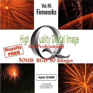 イメージギャップ High Quality Digital Image for Professional Vol.45 Fireworks MUUS045