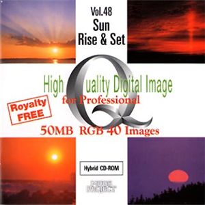 イメージギャップ High Quality Digital Image for Professional Vol.48 Sun Rise & Set MUUS048