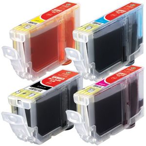 G&G G&G/CANON/BCI-3E/4MP互換 NIC-3E4PACK