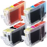 G&G G&G/CANON/BCI-3E/4MP互換 NIC-3E4PACK