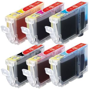 G&G G&G/CANON/BCI-6/6MP互換/6色 NIC-6-6PACK