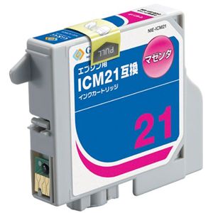 G&G G&G/EPSON/ICM21互換/マゼンタ NIE-ICM21