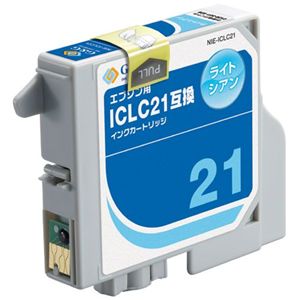 G&G G&G/EPSON/ICLC21互換/ライトシアン NIE-ICLC21