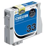 G&G G&G/EPSON/ICMB33互換/マットブラック NIE-ICMB33