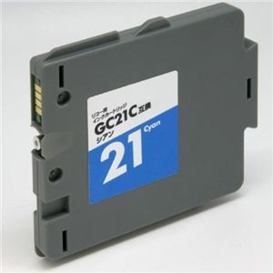 G&G Color Creation RICOH/GC21/詰替えインクカートリッジ/シアン SIR-GC21C