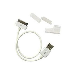 ゲート iPod Short Cable(ハーフハイトコネクタ)- White GS-CA06W