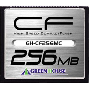 グリーンハウス コンパクトフラッシュ 256MB GH-CF256MC