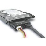 グリーンハウス シリアルATA USB2.0/eSATA変換ケーブル GH-USES-SATA