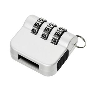 グリーンハウス USB端子物理ロック用ダイヤルロックUSBキャップ ホワイト GH-USB-LOCKW