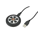 グリーンハウス タイヤ型USB4ポートハブ GH-UH204T