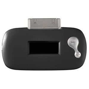 グリーンハウス iPhone・iPod用超小型FMトランスミッター 充電可能 ブラック GH-FTC-IPODMK