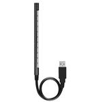 グリーンハウス LED10個搭載USB接続ライト ブラック GH-LED10FLK