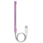 グリーンハウス LED10個搭載USB接続ライト マゼンダ GH-LED10FLM