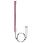 グリーンハウス LED10個搭載USB接続ライト ピンク GH-LED10FLP